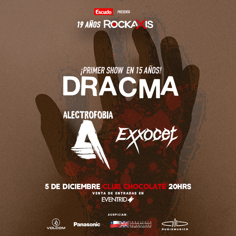 Dracma se reúne para celebrar los 19 años de Rockaxis